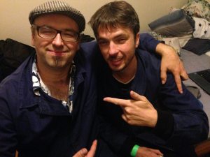 Chris Astrojazz (on the left)